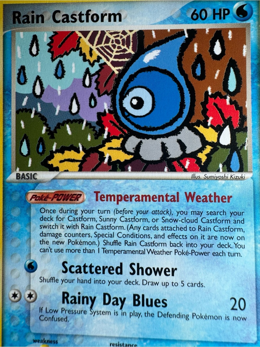 Rain Castform #23/Pokemon Hidden Legends - Picture 6 of 13